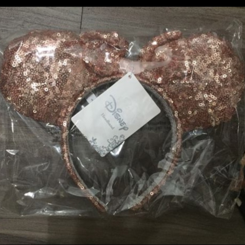 Disney Minnie Mouse Rose Gold Ears